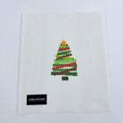 Stackable Christmas Tree Holiday Colors Canvas - KC Needlepoint