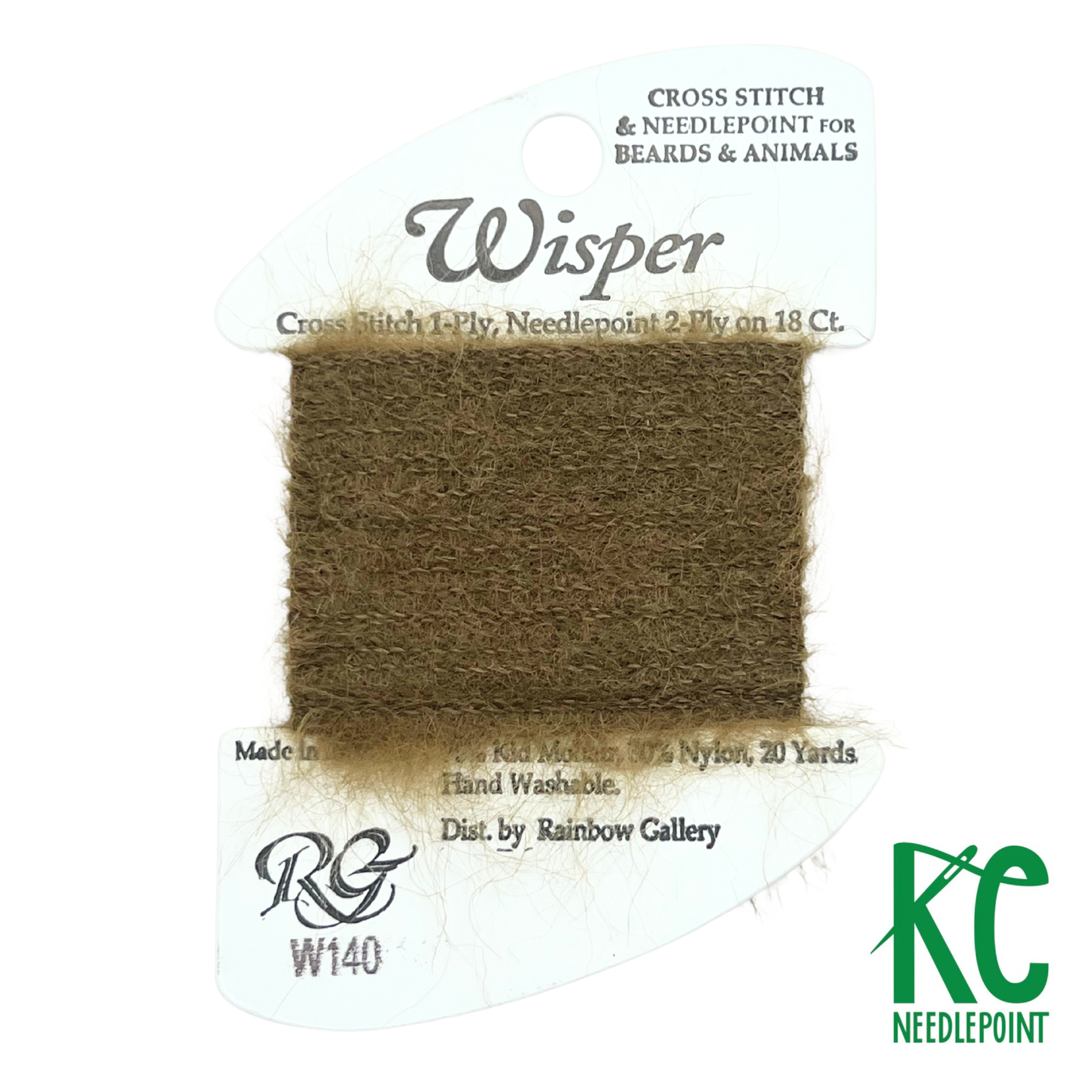 Wisper W140 Tobacco Brown - KC Needlepoint
