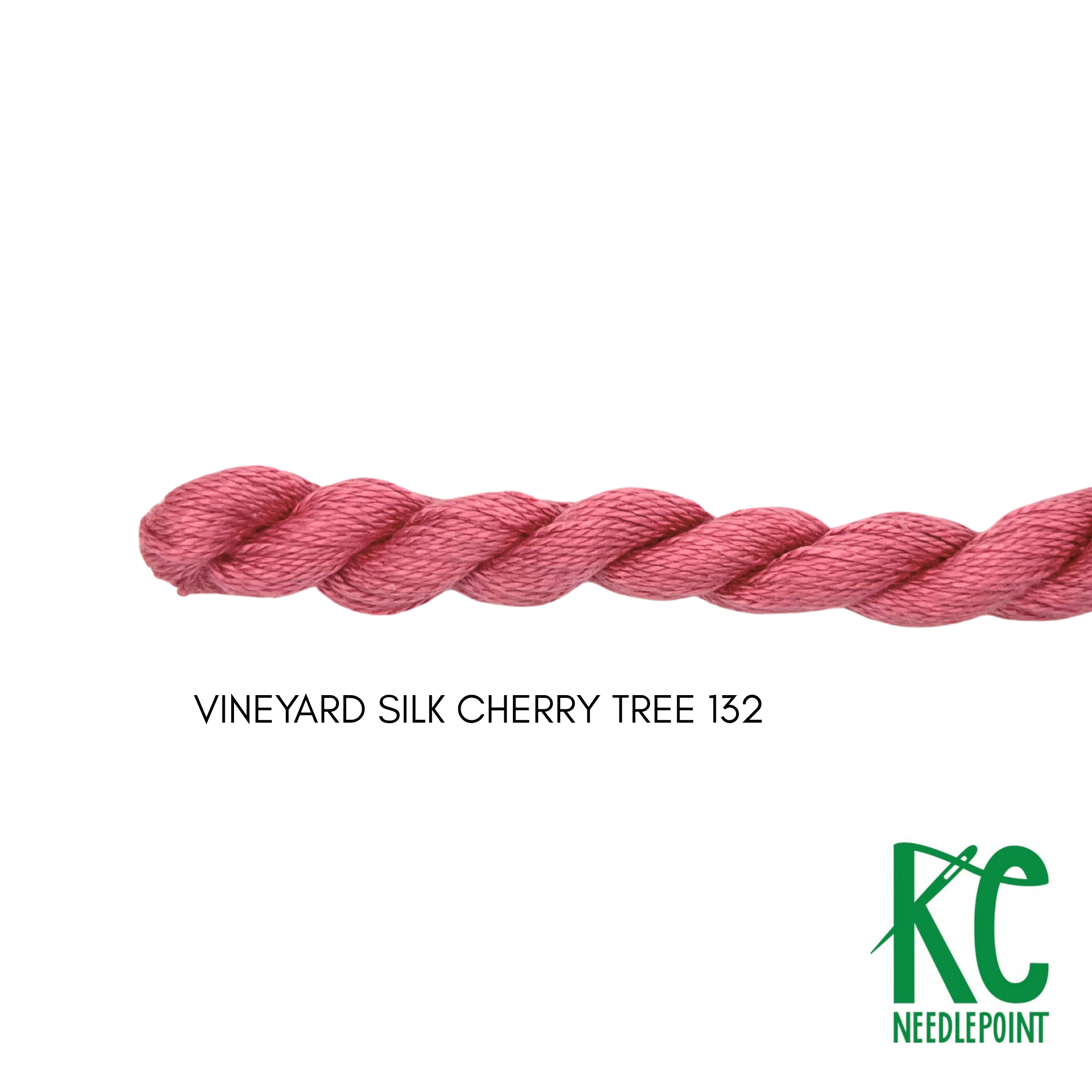 Vineyard Silk Skein C132 Cherry Tree - KC Needlepoint
