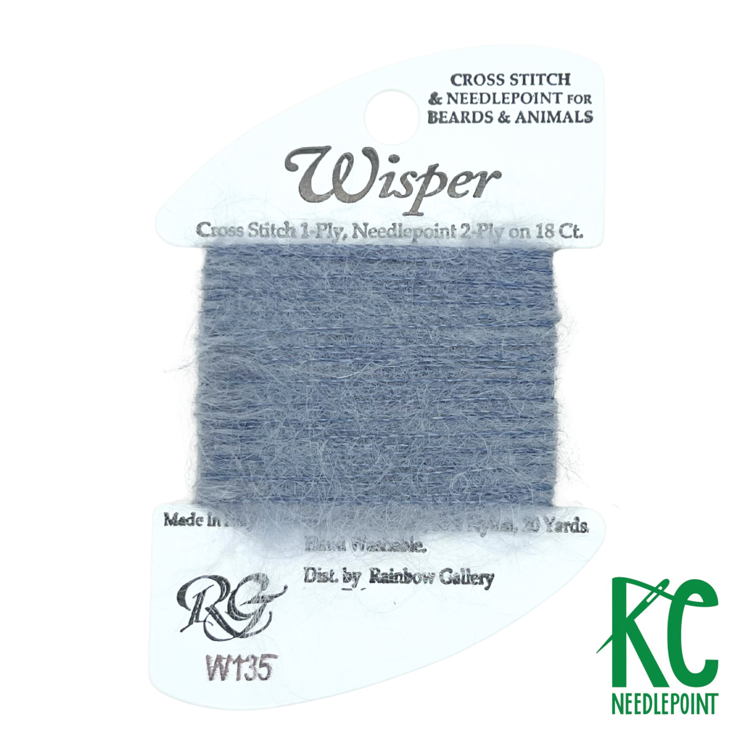 Wisper W135 Stormcloud - KC Needlepoint