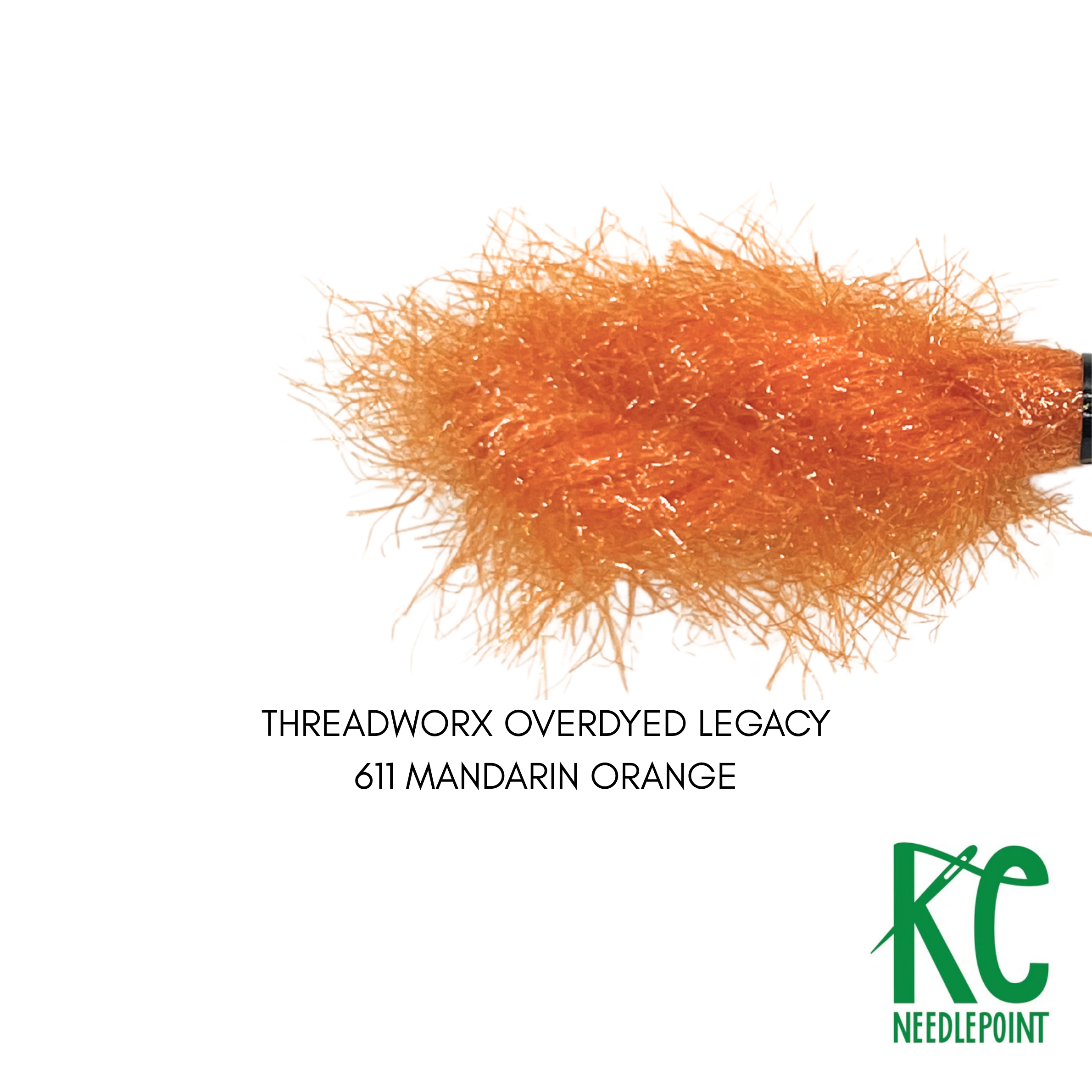 ThreadworX Overdyed Legacy 611 Mandarin Orange - KC Needlepoint