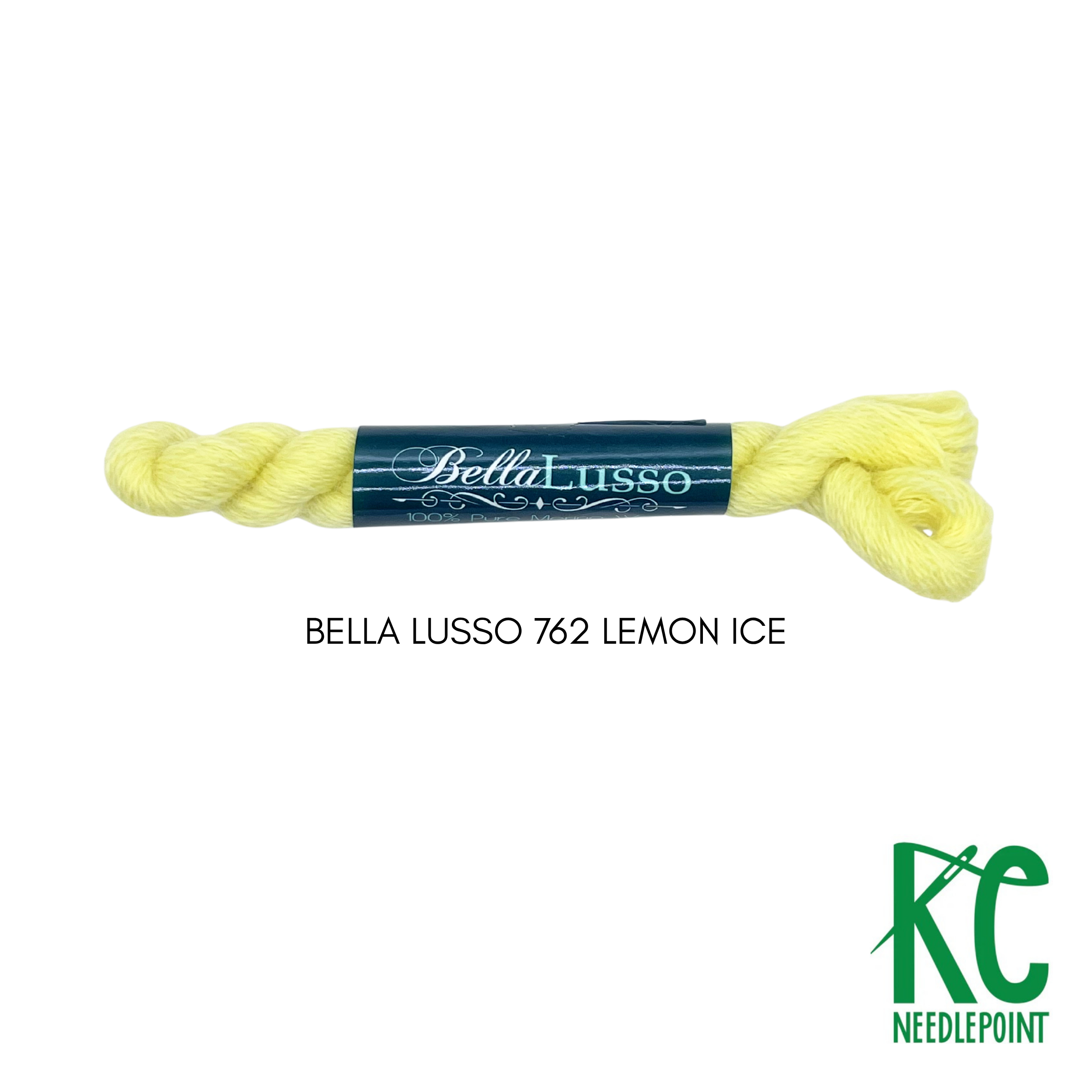 Bella Lusso Merino Wool 762 Lemon Ice - KC Needlepoint
