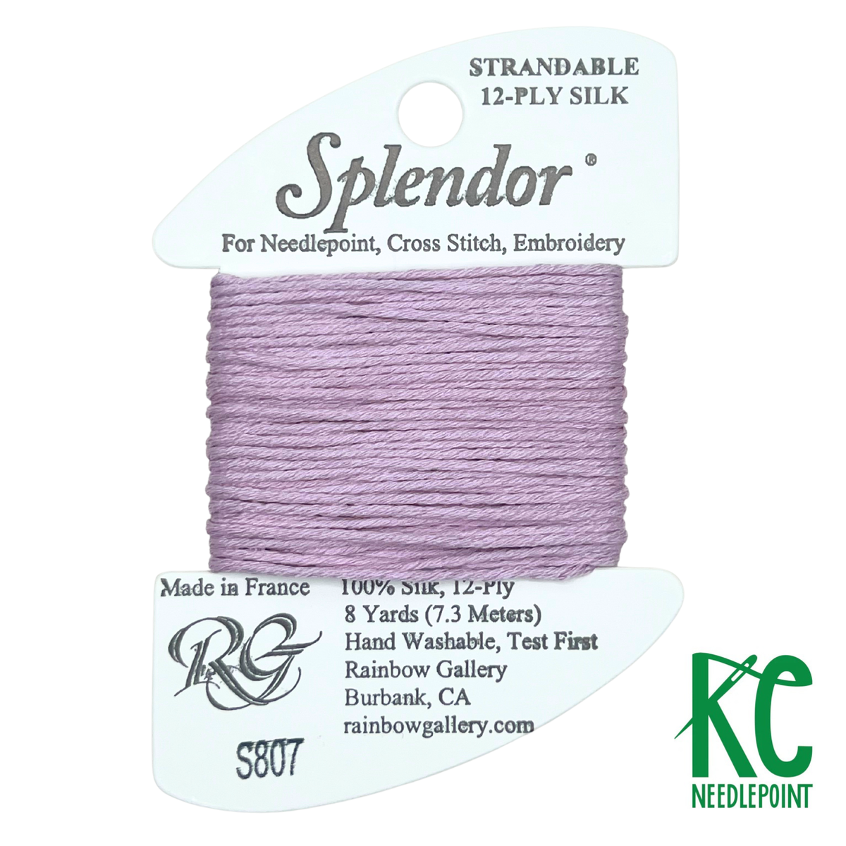 Splendor S807 Lite Purple - KC Needlepoint