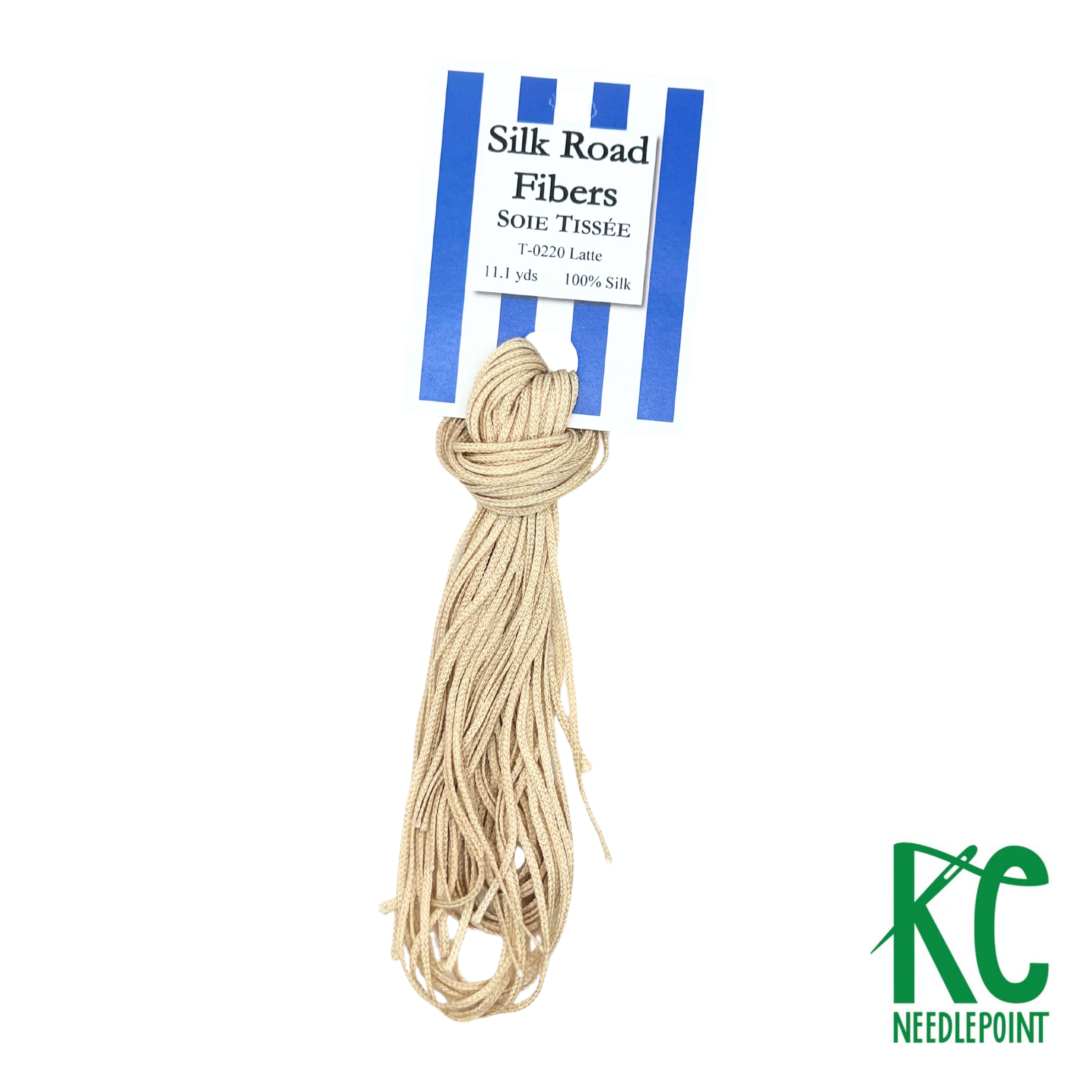 Soie Tissée 0220 Latte - KC Needlepoint