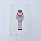 Baseball Nutcracker Canvas - KC Needlepoint