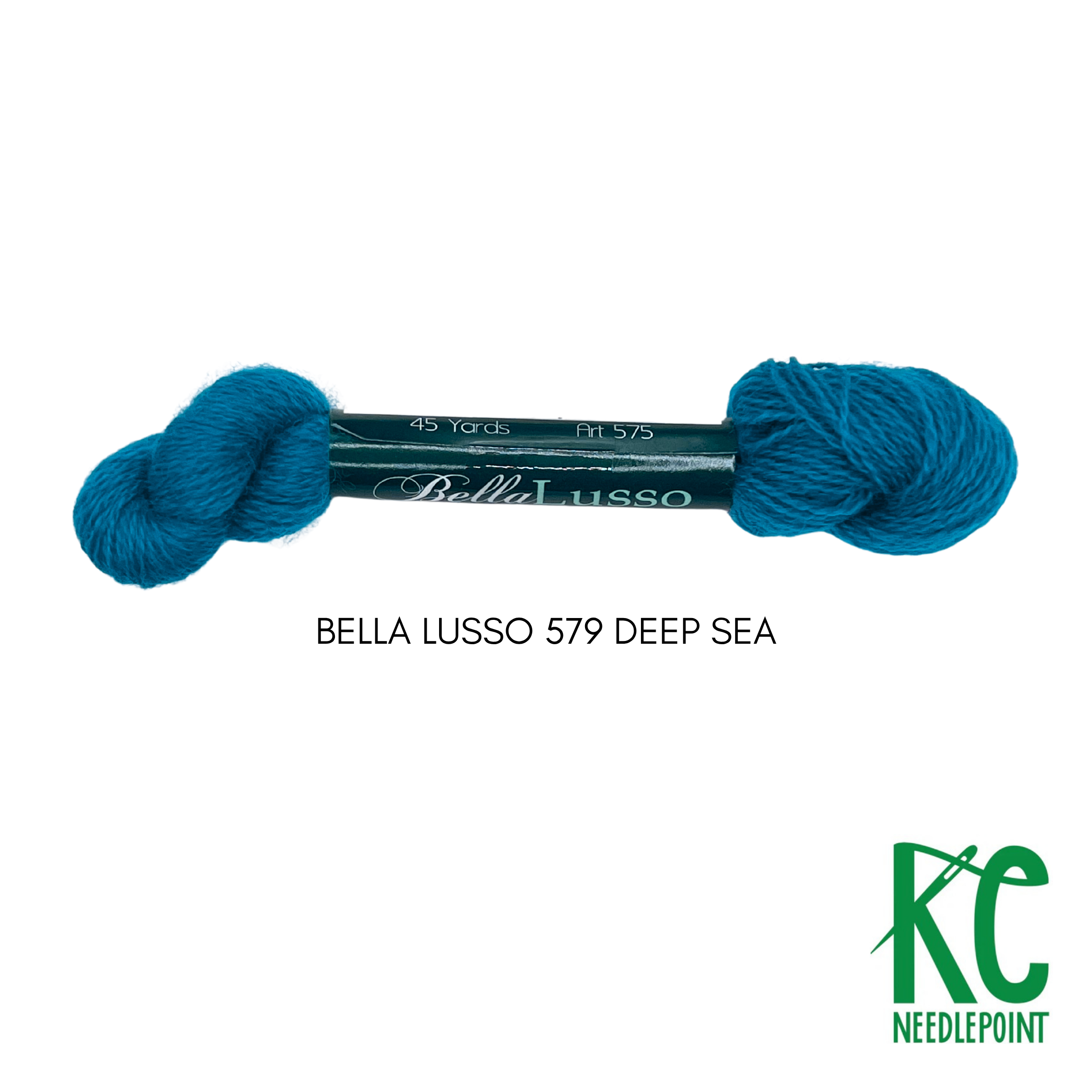 Bella Lusso Merino Wool 579 Deep Sea - KC Needlepoint