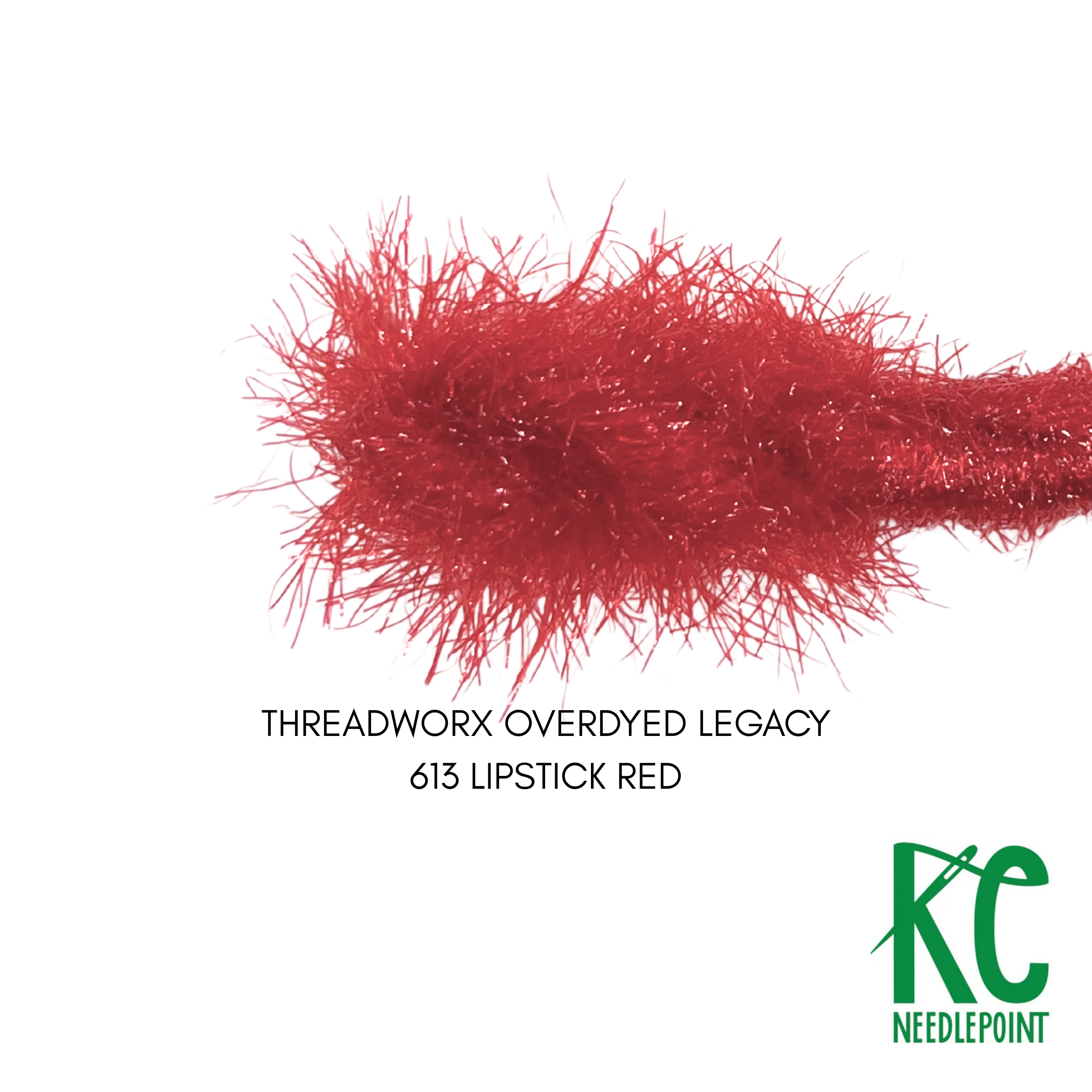 ThreadworX Overdyed Legacy 613 Lipstick Red - KC Needlepoint