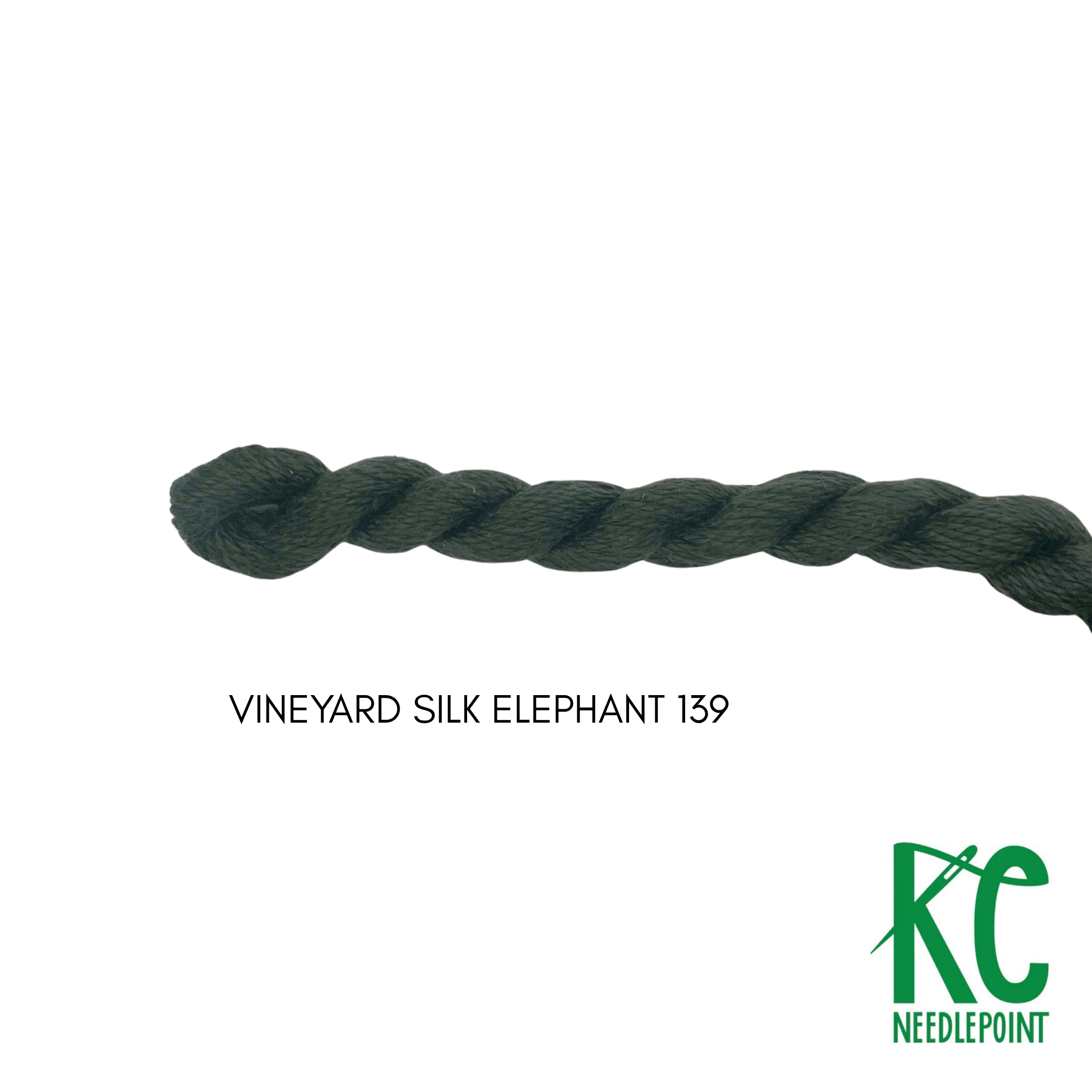 Vineyard Silk Skein C139 Elephant - KC Needlepoint