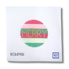 Merry Round Canvas - KC Needlepoint