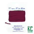 Pepper Pot Silk Card 027 Beaujolais - KC Needlepoint