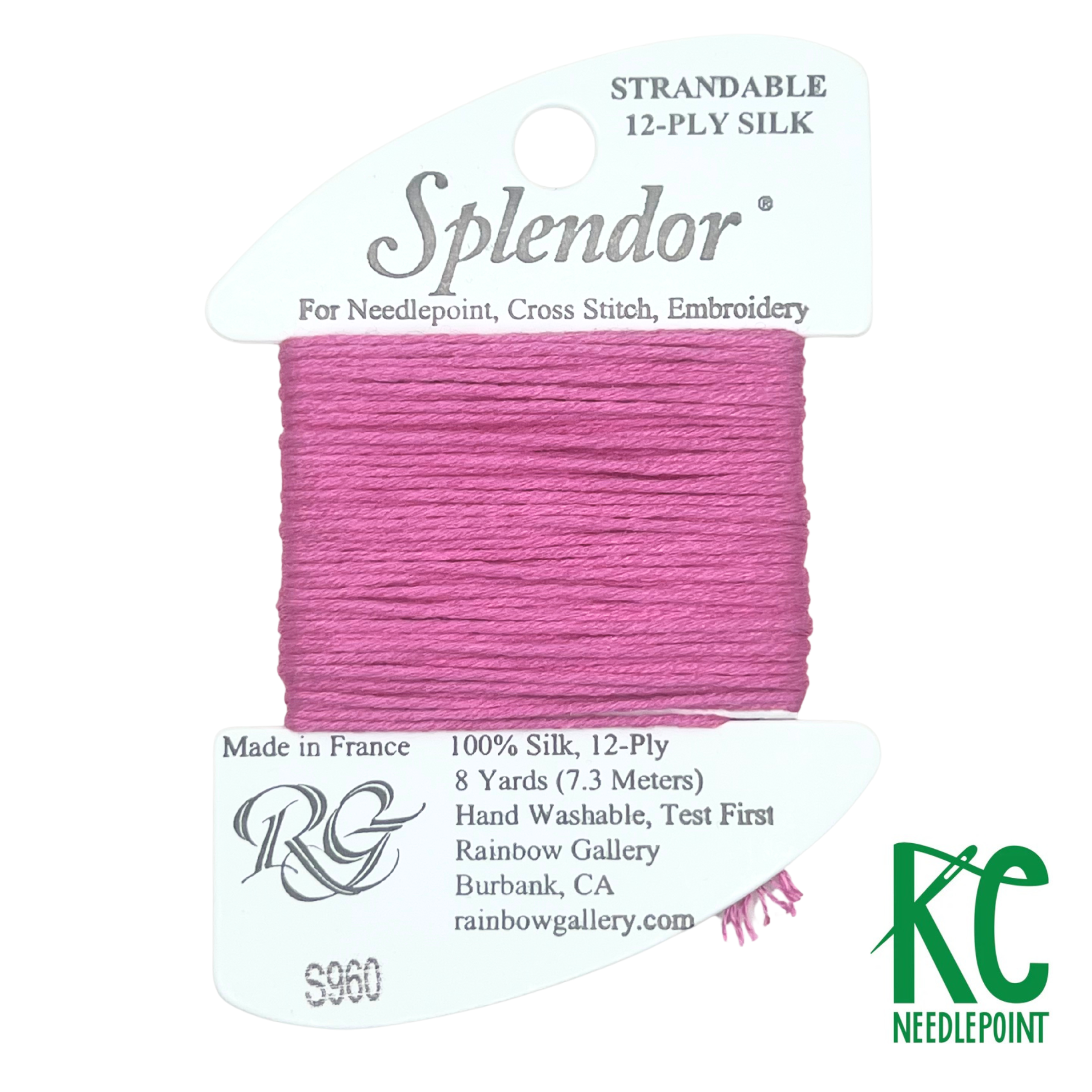Splendor S960 Lite Raspberry - KC Needlepoint