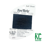 Fyre Werks Soft Sheen FT11 Black - KC Needlepoint