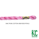 DMC 5 Pearl Cotton 4180 Rose Petals - KC Needlepoint