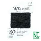 Kreinik Card Size 12 522 Dark Chocolate - KC Needlepoint