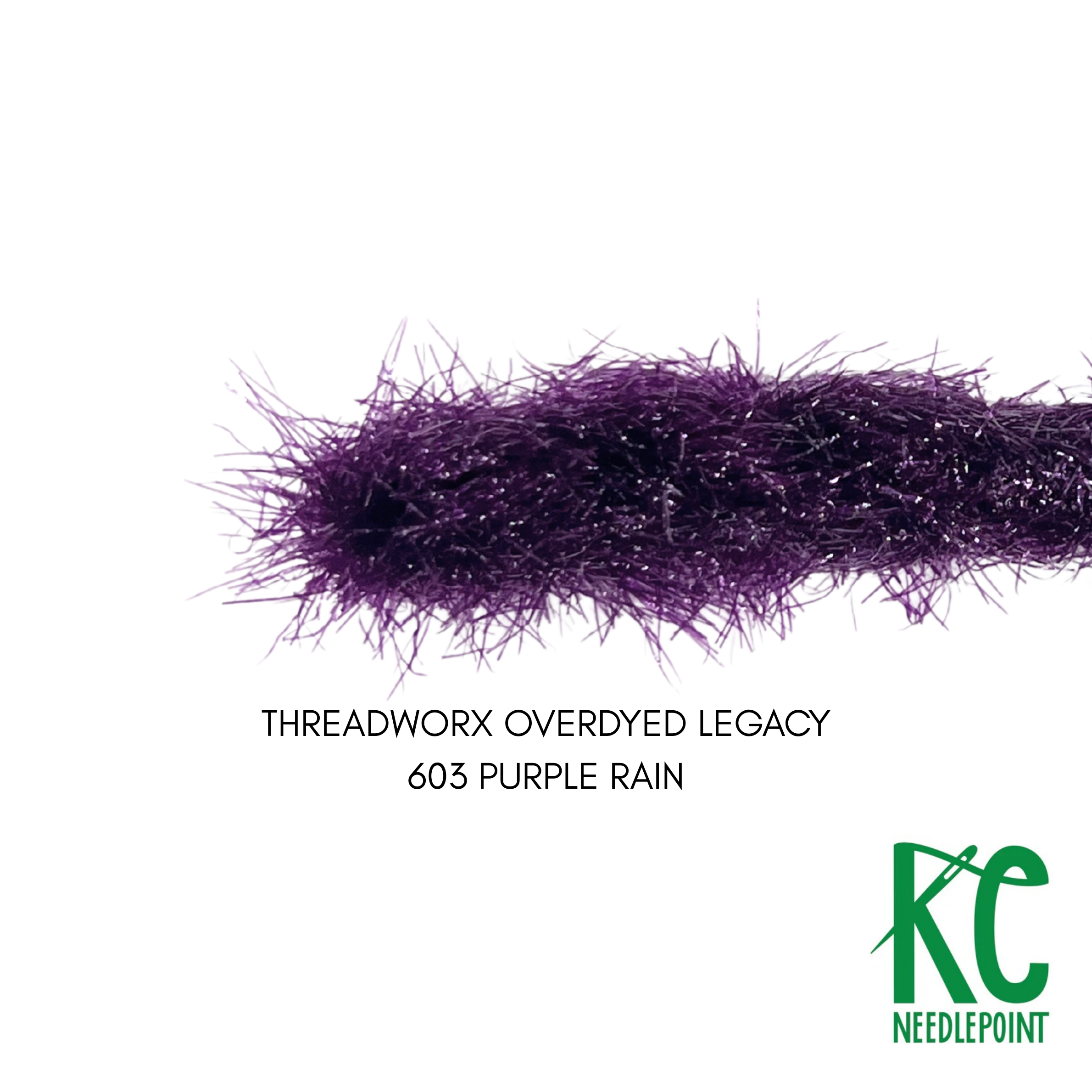 ThreadworX Overdyed Legacy 603 Purple Rain - KC Needlepoint