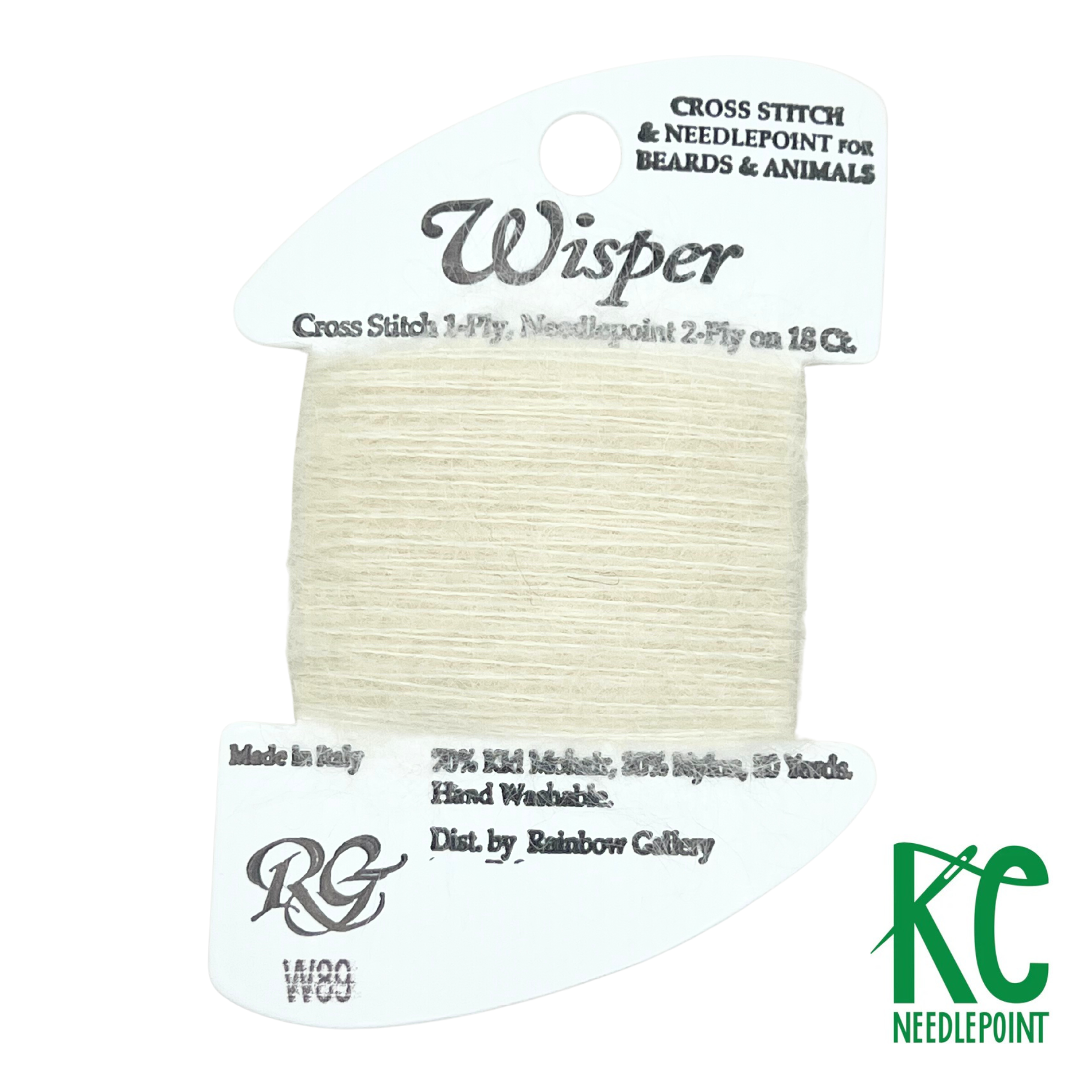 Wisper W89 Ecru - KC Needlepoint