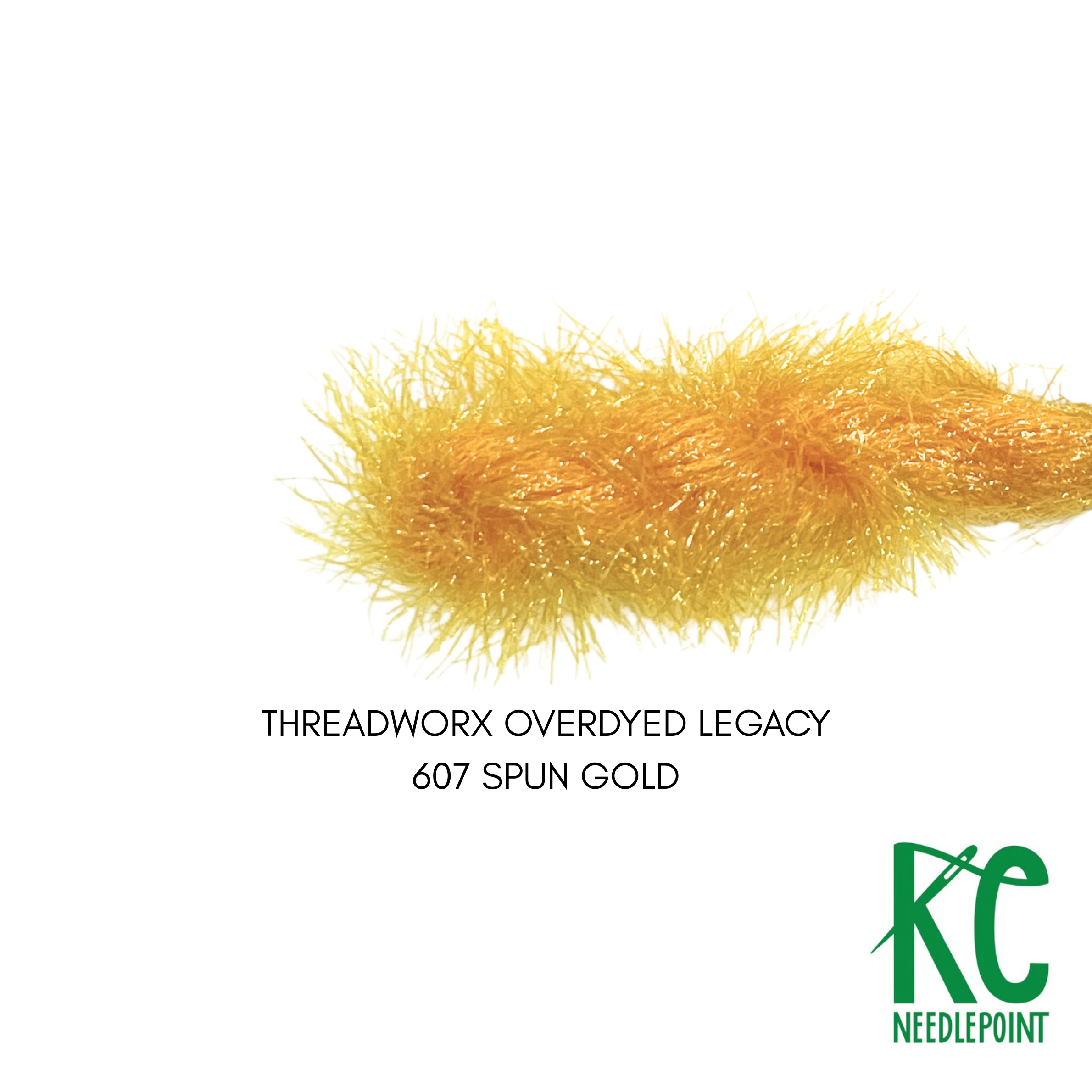 ThreadworX Overdyed Legacy 607 Spun Gold - KC Needlepoint