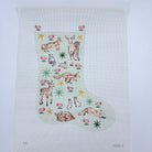 Winter Woodland Stocking Canvas - KC Needlepoint