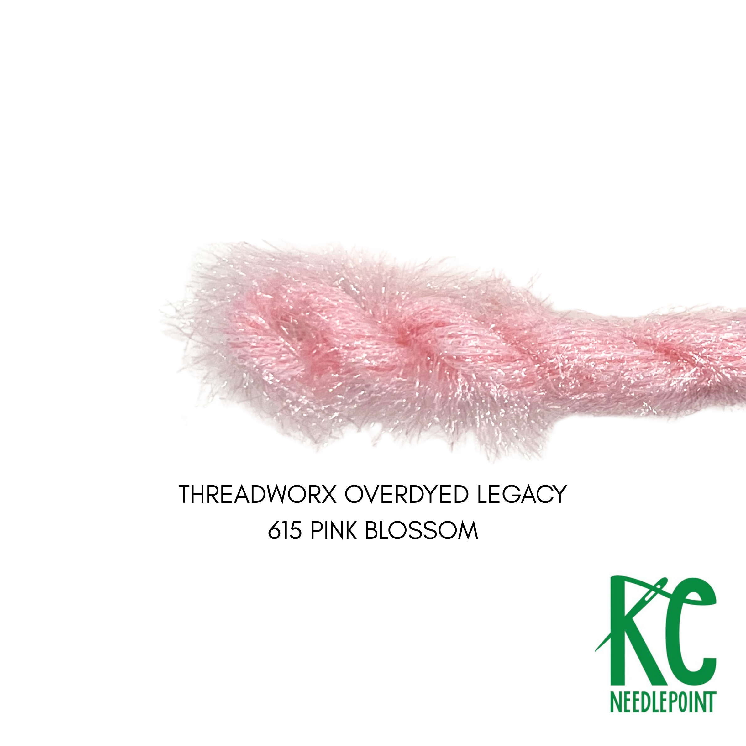 ThreadworX Overdyed Legacy 615 Pink Blossom - KC Needlepoint