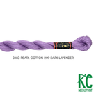 DMC 3 Pearl Cotton 209 Dark Lavender - KC Needlepoint