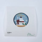 First Christmas Cake Canvas - KC Needlepoint