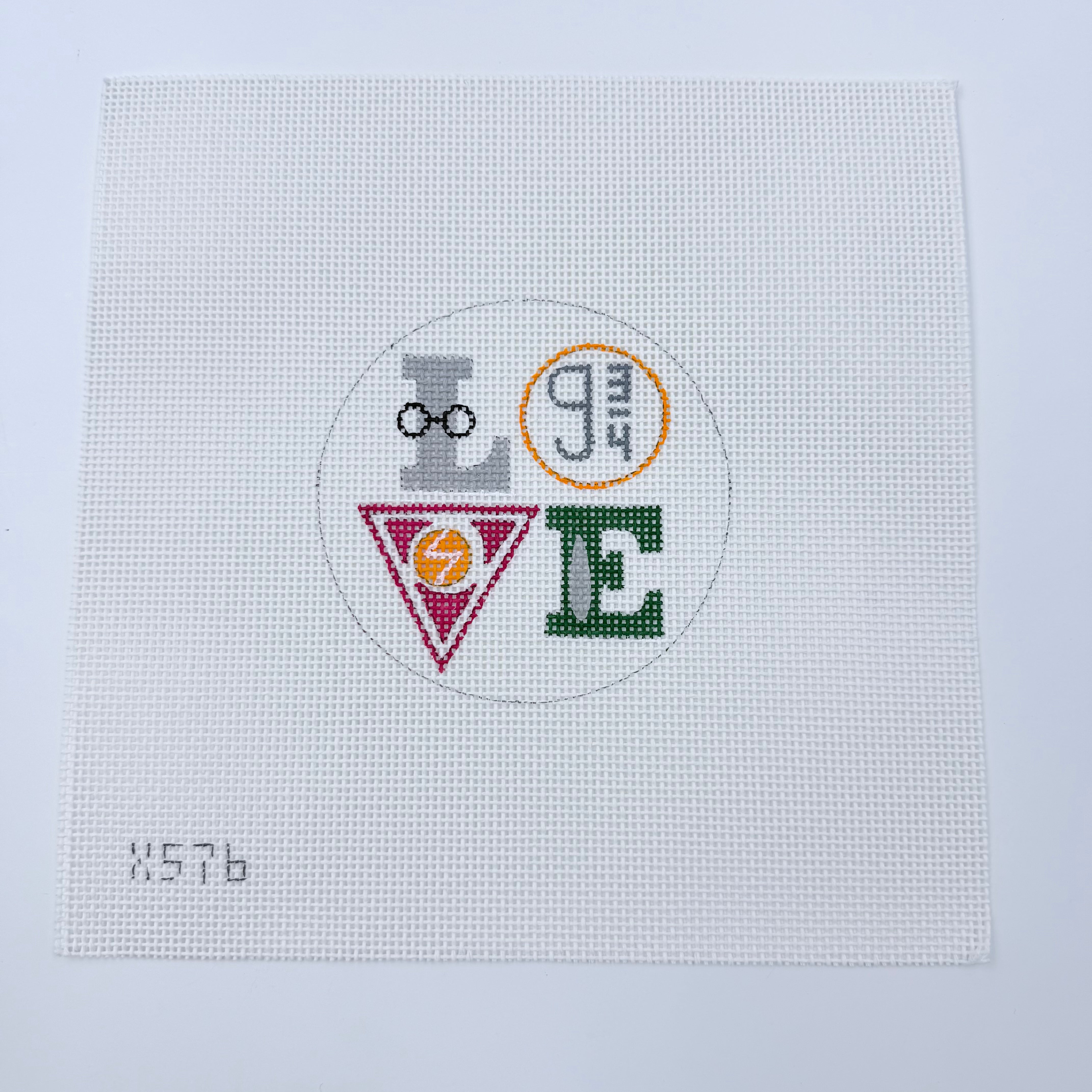 HP Love Canvas - KC Needlepoint
