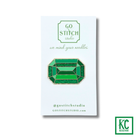 Dresden Green Diamond Needle Minder - KC Needlepoint