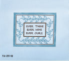 Ever Thine... Needlepoint Canvas - KC Needlepoint