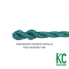 ThreadworX #12 Overdyed Metallic Monterey Bay - KC Needlepoint