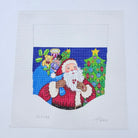 Santa with Toy Bag/Tree Topper Canvas - KC Needlepoint