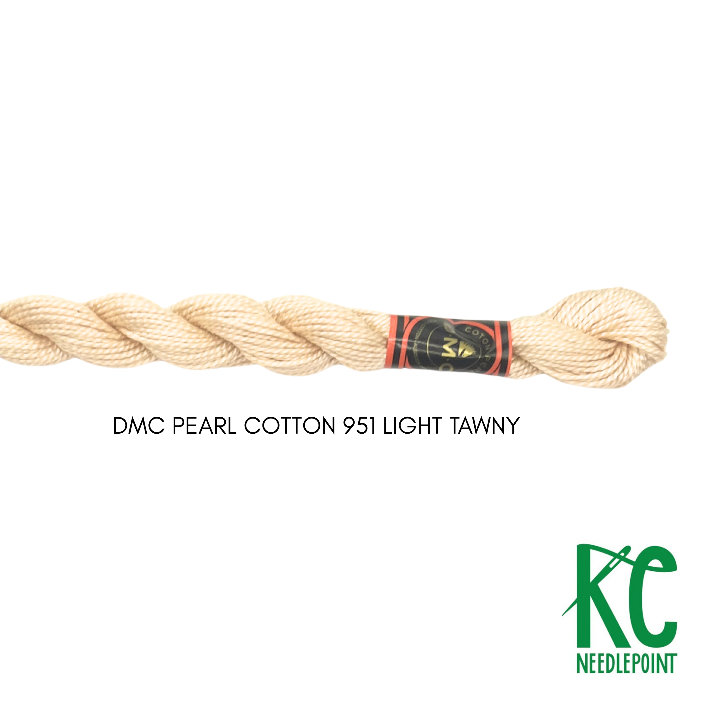DMC 3 Pearl Cotton 951 Light Tawny - KC Needlepoint