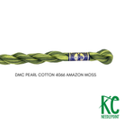 DMC 5 Pearl Cotton 4066 Amazon Moss - KC Needlepoint