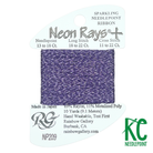 Neon Rays+ NP209 Violet - KC Needlepoint