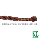 DMC 5 Pearl Cotton 632 Ultra Very Dark Desert Sand - KC Needlepoint