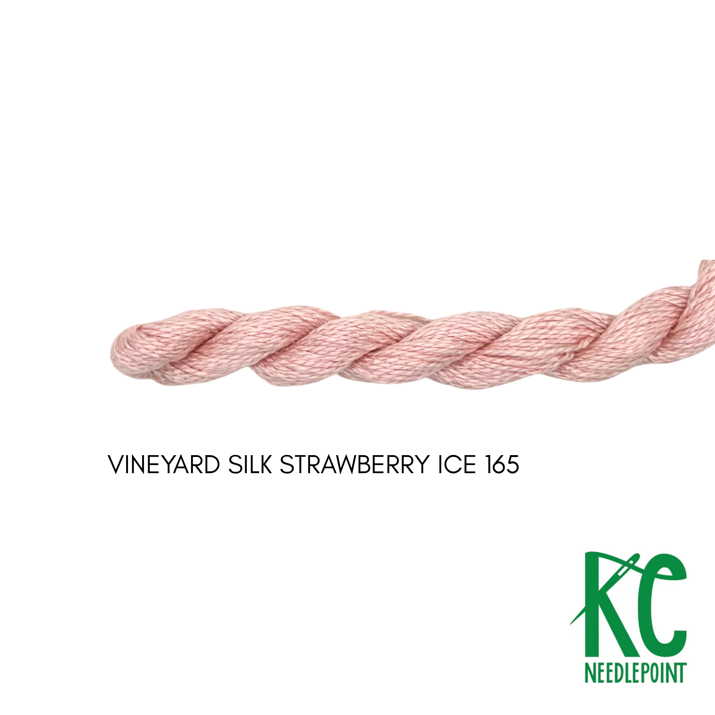 Vineyard Silk Skein C165 Strawberry Ice - KC Needlepoint