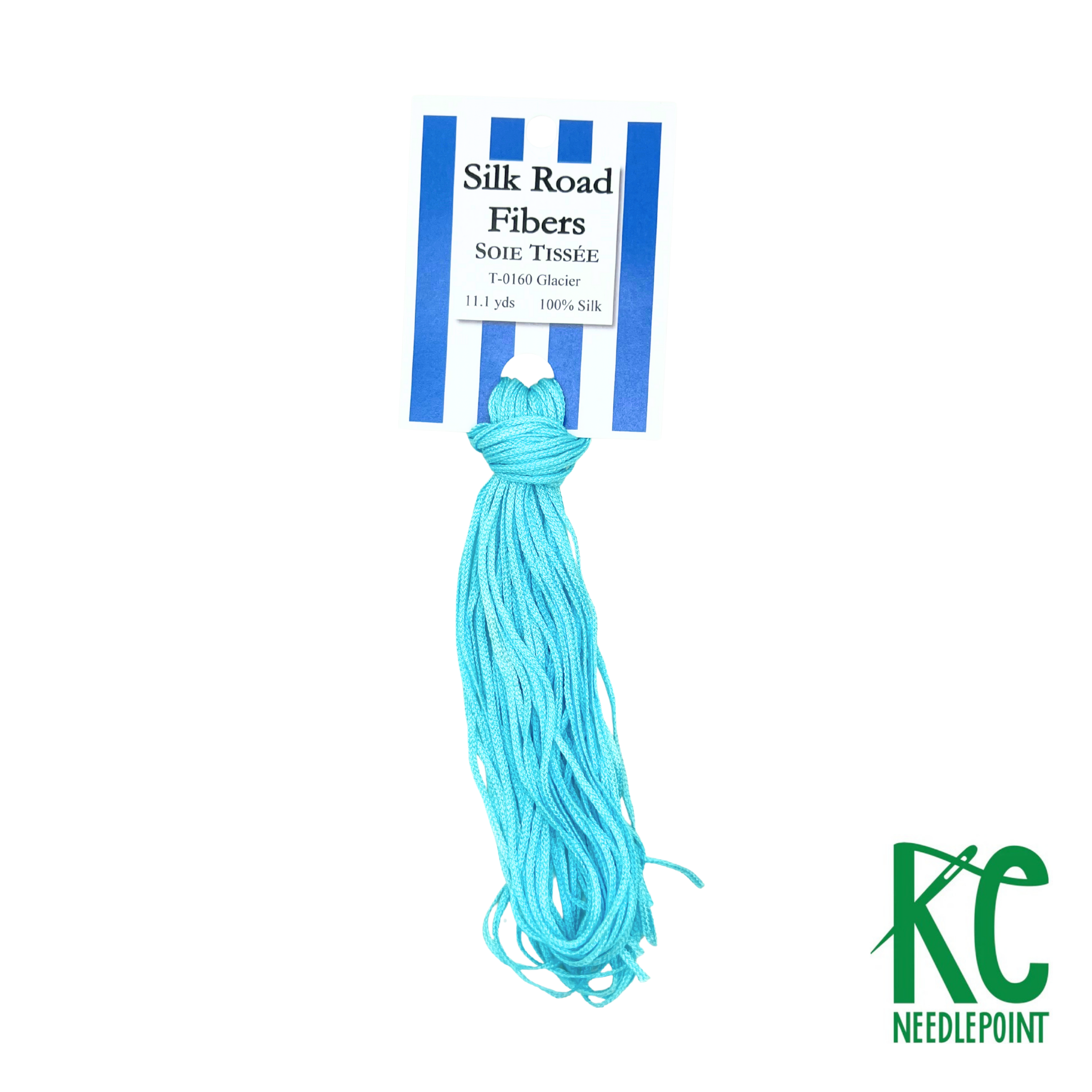Soie Tissée 0160 Glacier - KC Needlepoint