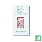 Pink Leopard Print Matchbook Needle Minder - KC Needlepoint