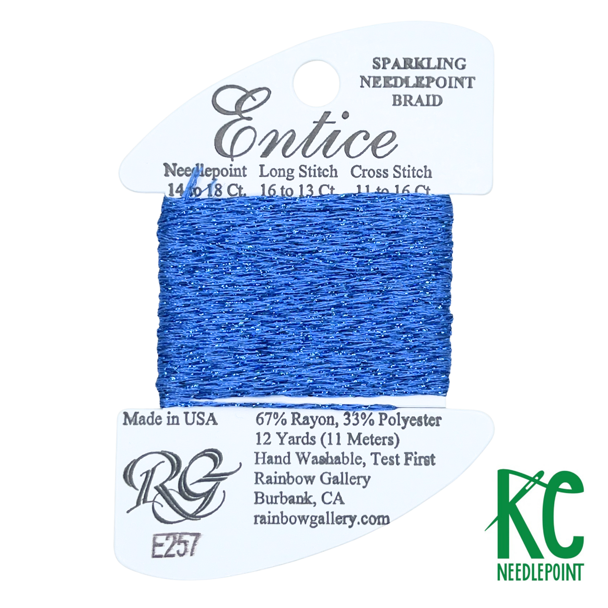 Entice E257 Classic Blue - KC Needlepoint