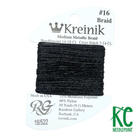 Kreinik Card Size 16 522 Dark Chocolate - KC Needlepoint