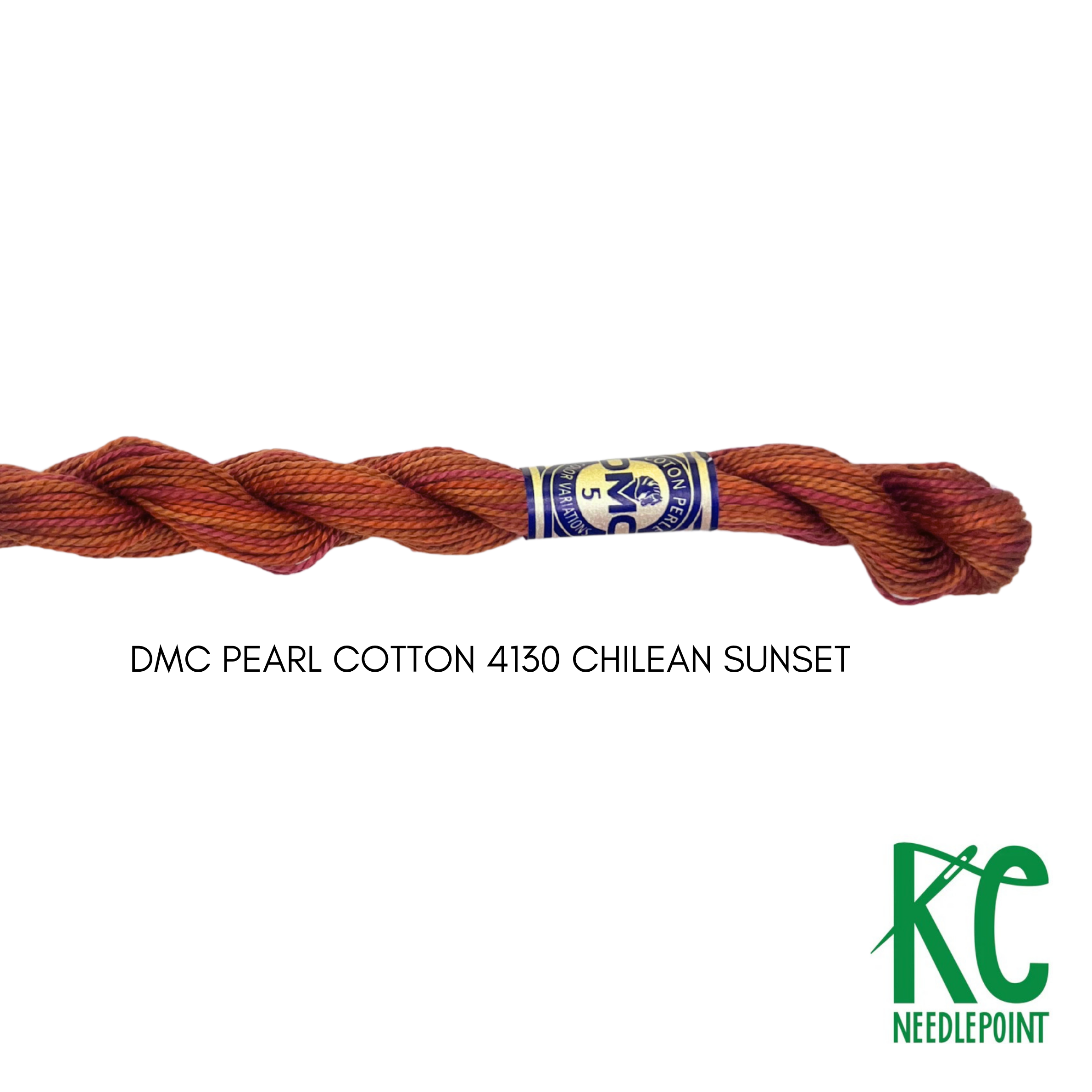 DMC 5 Pearl Cotton 4130 Chilean Sunset - KC Needlepoint