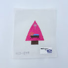 Tree with Baby Jesus Ornament Canvas - KC Needlepoint