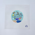 South Carolina Round Canvas - KC Needlepoint