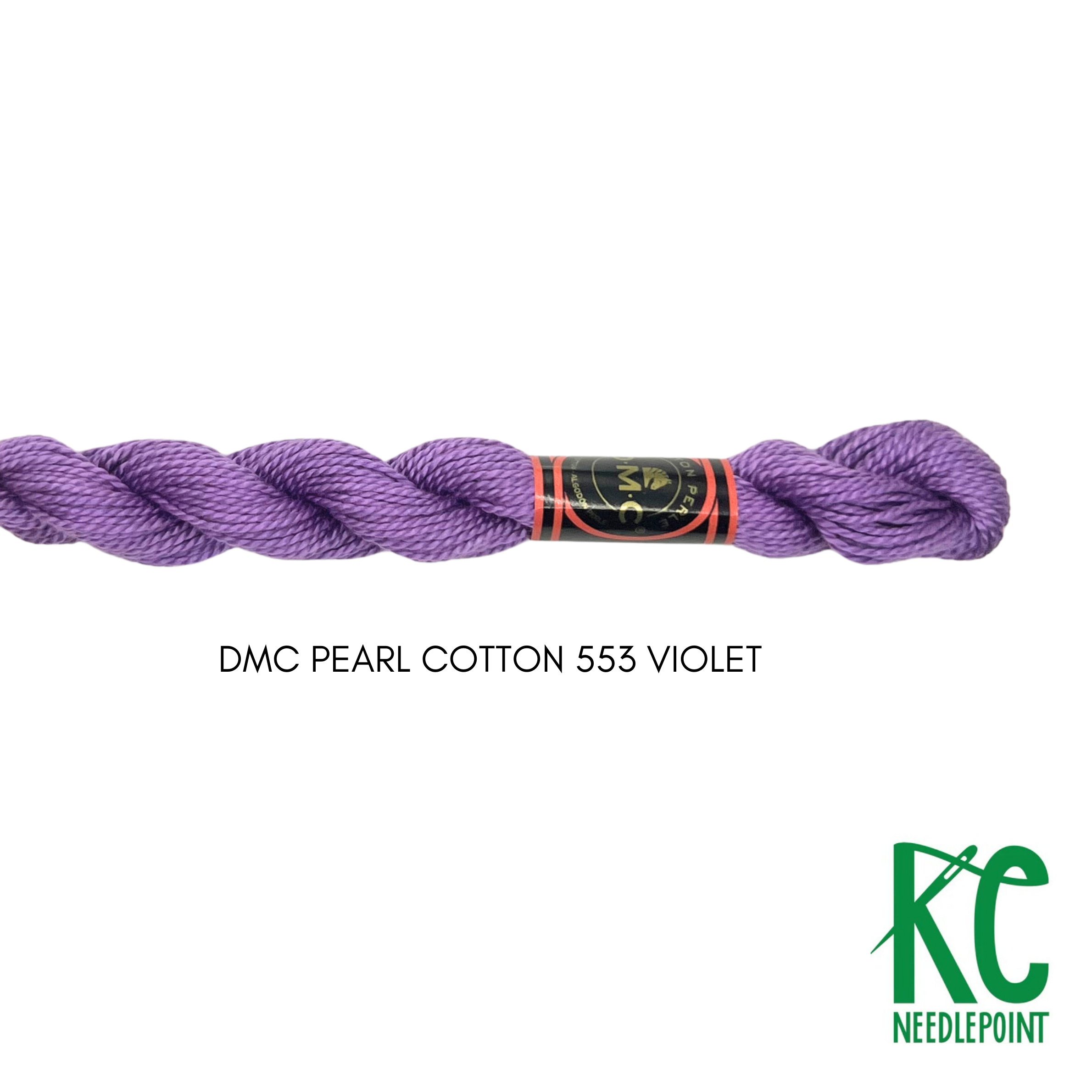 DMC 5 Pearl Cotton 553 Violet - KC Needlepoint