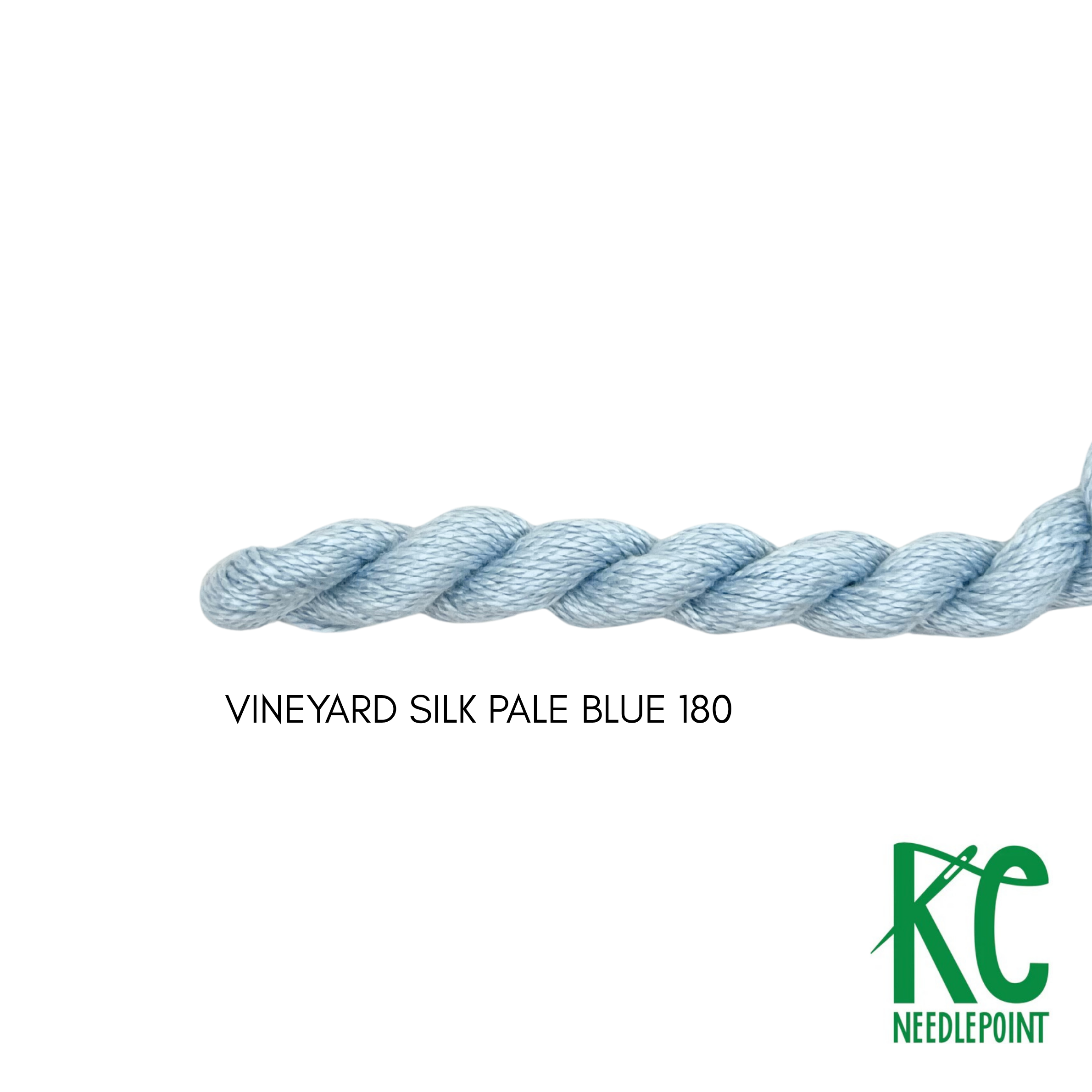 Vineyard Silk Skein C180 Pale Blue - KC Needlepoint