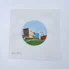 Cap Fed Building Canvas - KC Needlepoint