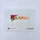 Santa Shape State of Kansas Canvas - KC Needlepoint