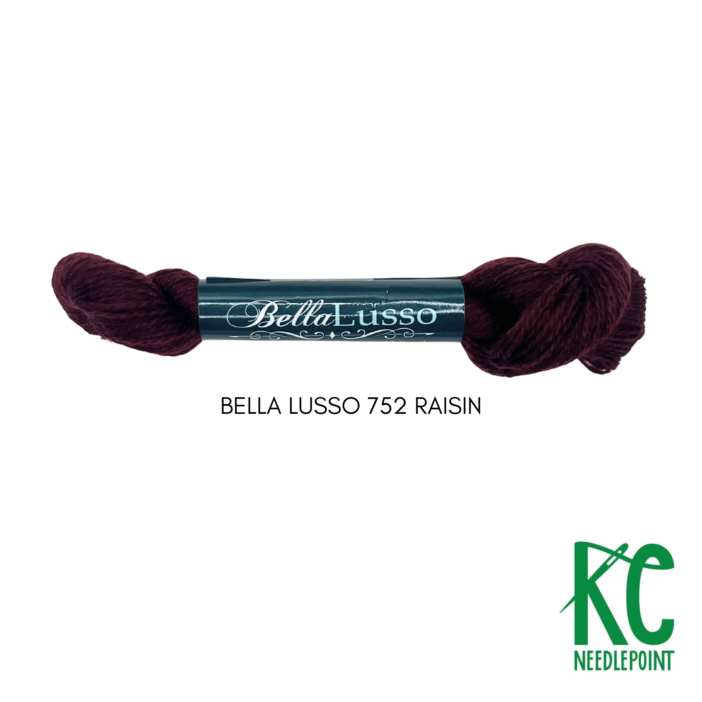 Bella Lusso Merino Wool 752 Raisin - KC Needlepoint