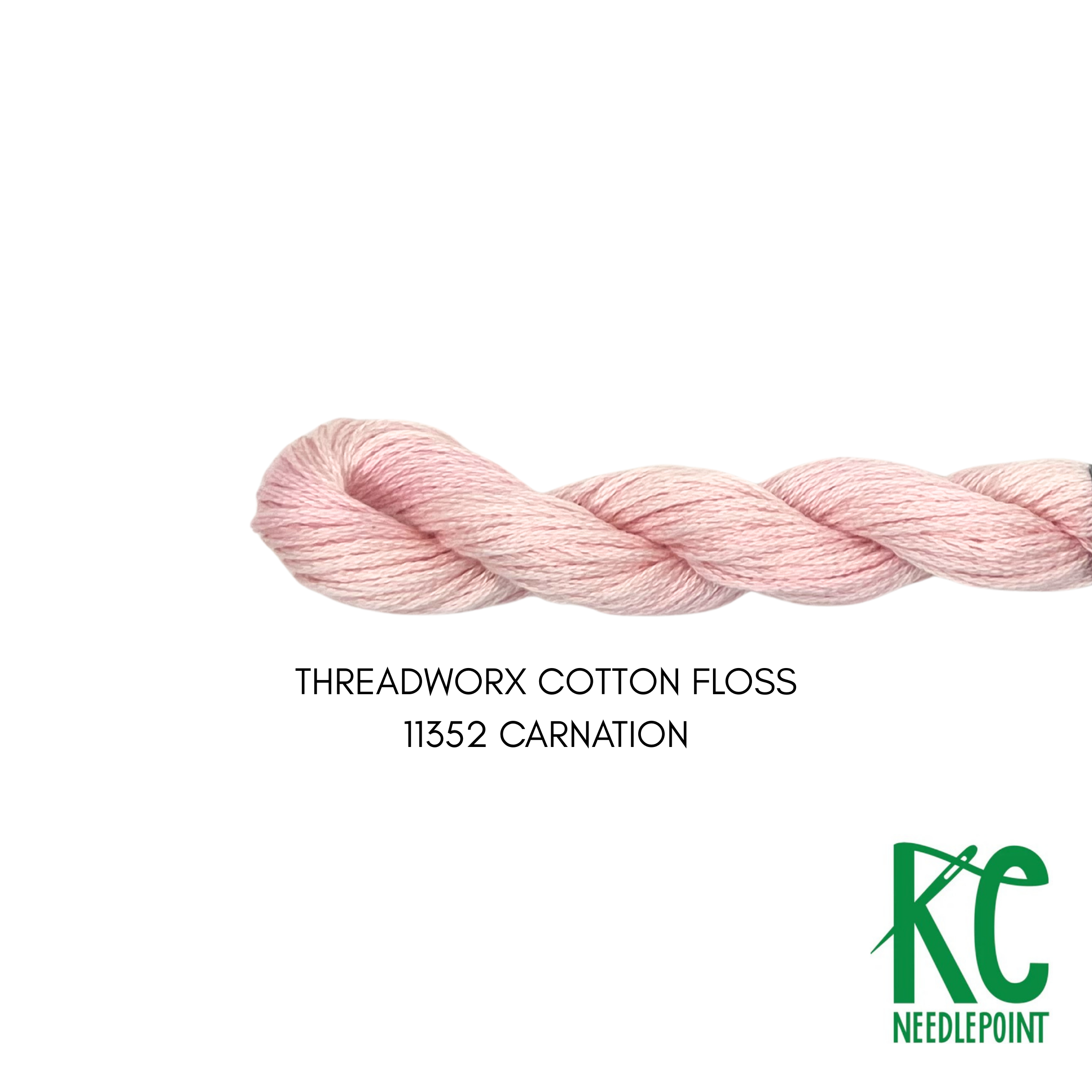 ThreadworX Cotton Floss 11352 Carnation - KC Needlepoint