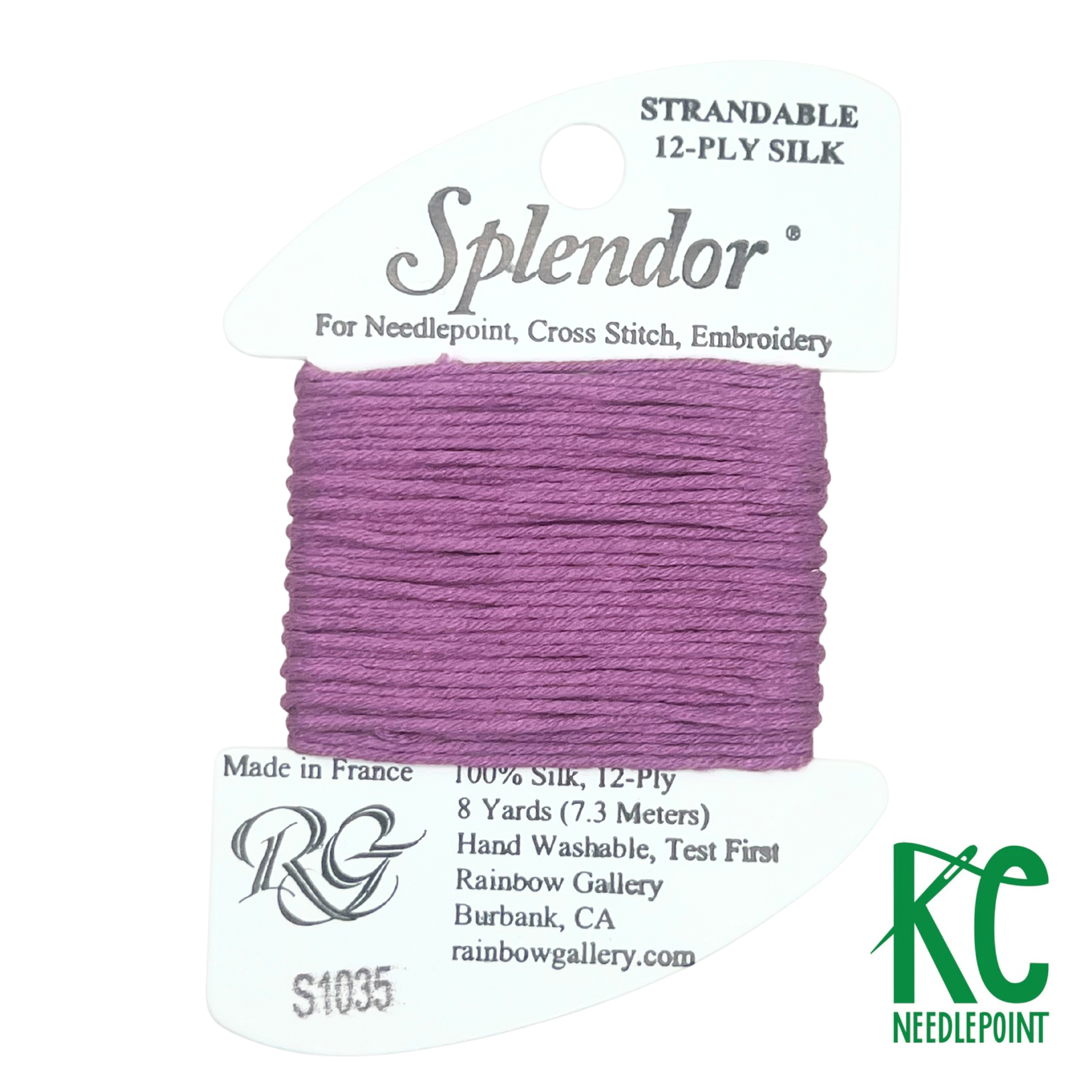 Splendor S1035 Medium Plum - KC Needlepoint
