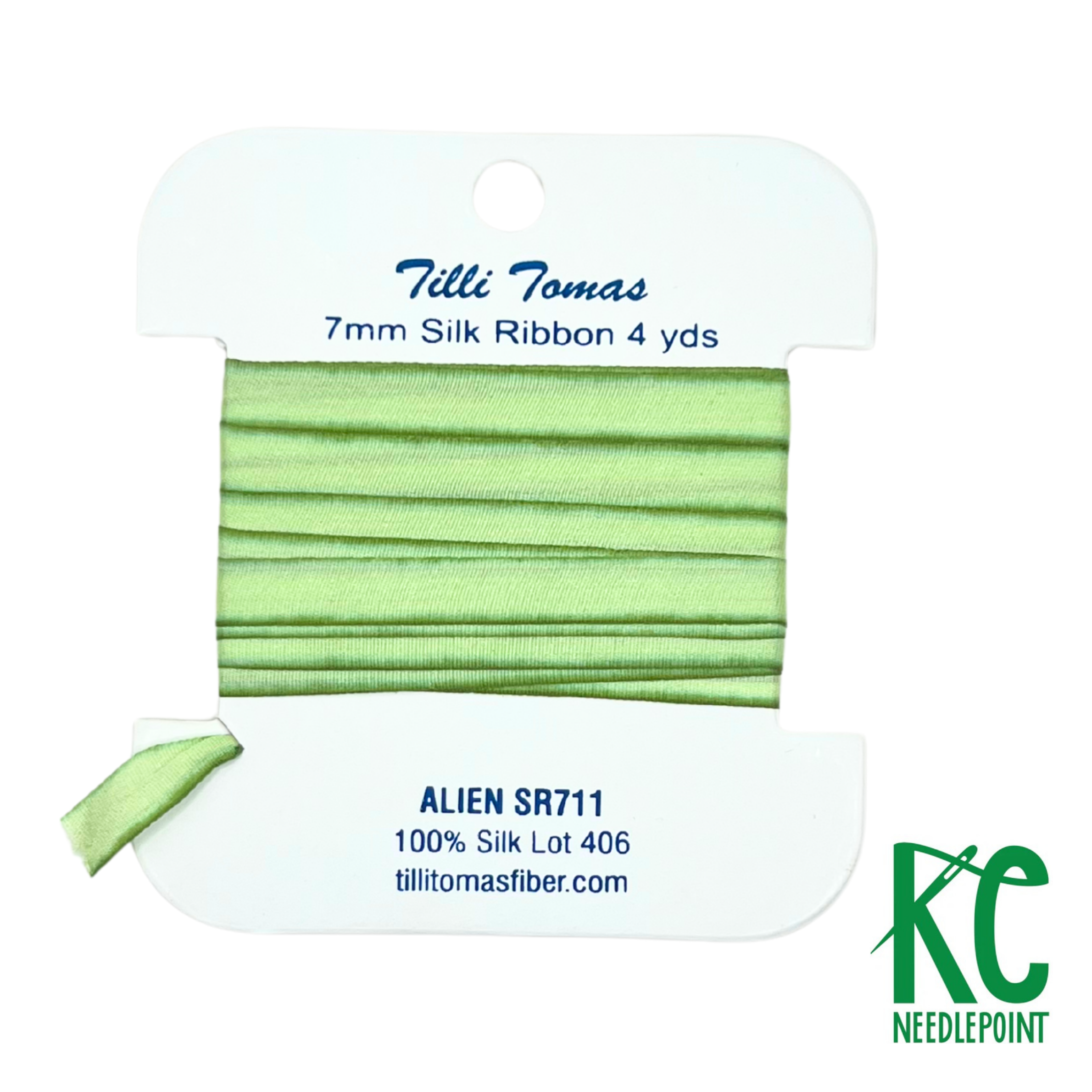 Silk Ribbon 711 Alien - KC Needlepoint